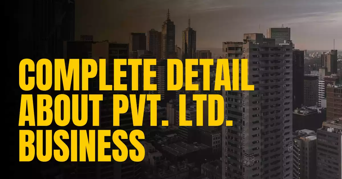 You are currently viewing Complete Detail About Private Limited Business in India