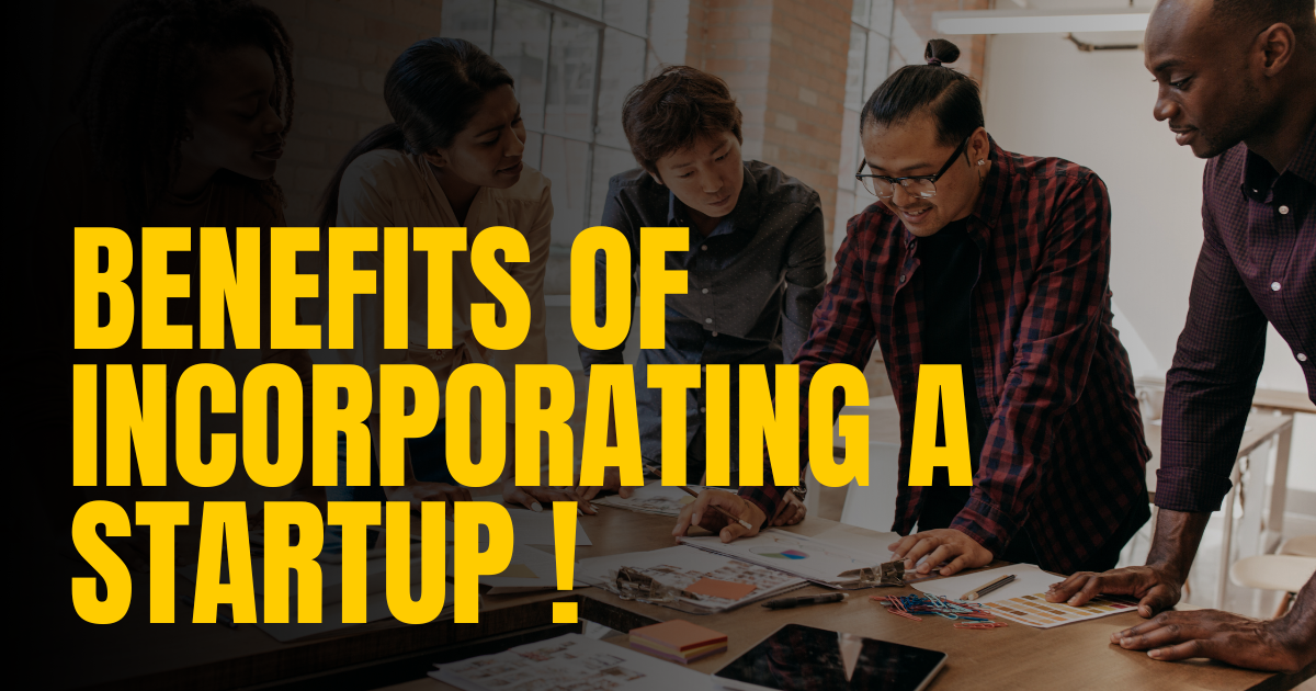 You are currently viewing Benefits of Incorporating a Startup for Business Growth